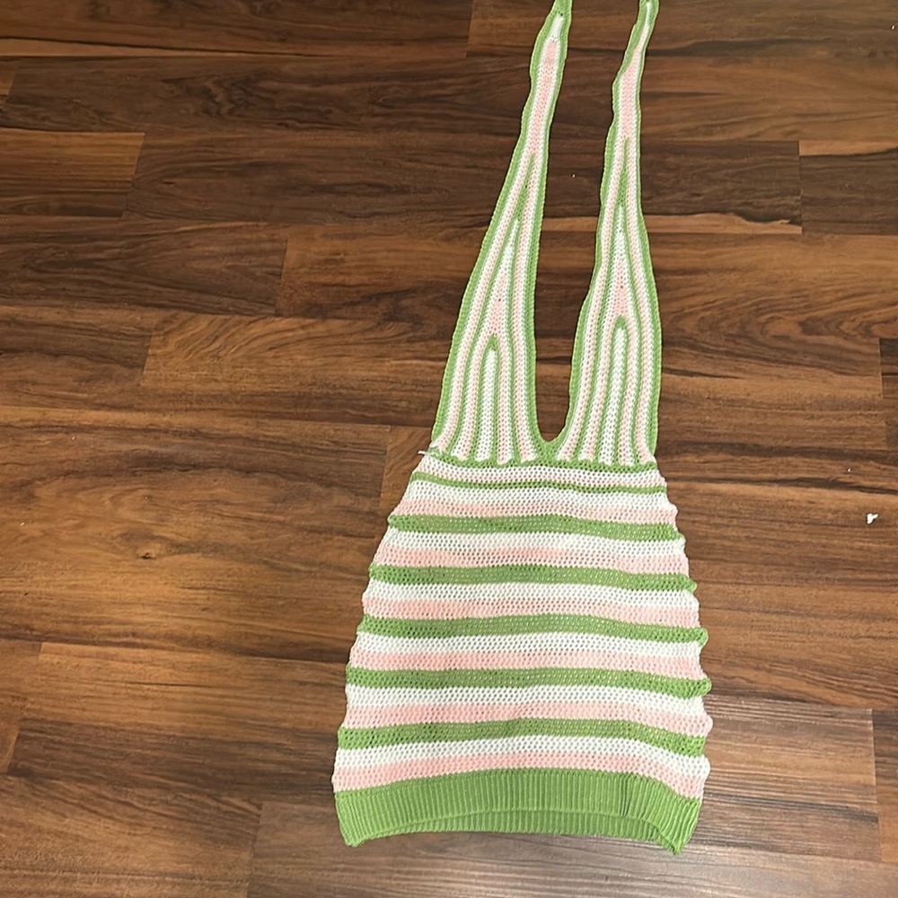 Knit mini dress